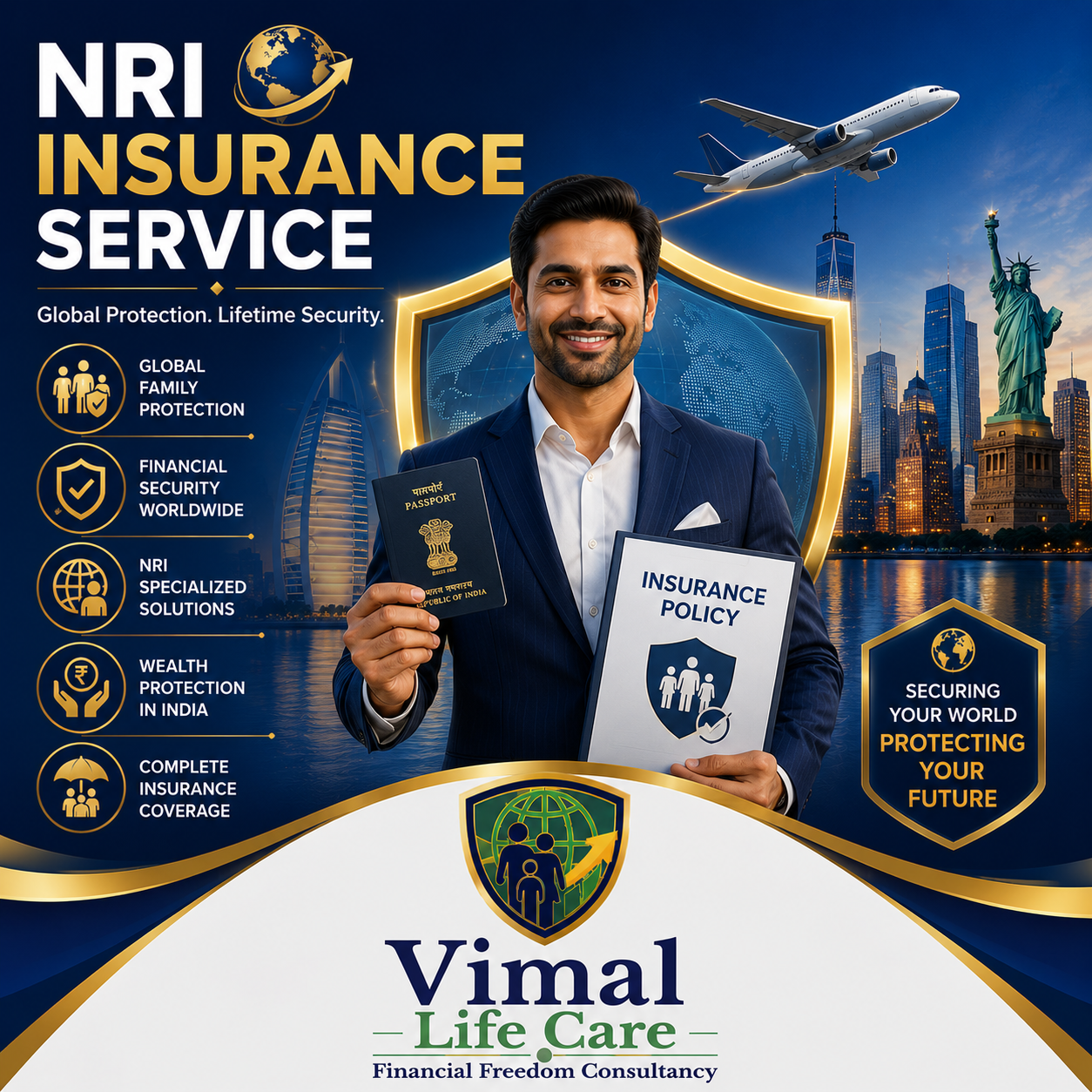NRI Insurance – Vimal Life Care